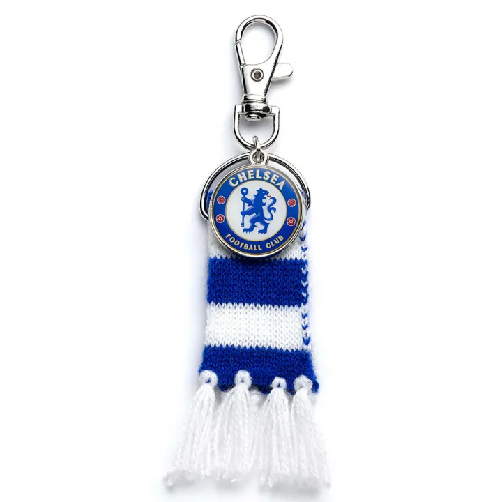 Chelsea FC Blue Bar Scarf Bag Charm – снимка 2