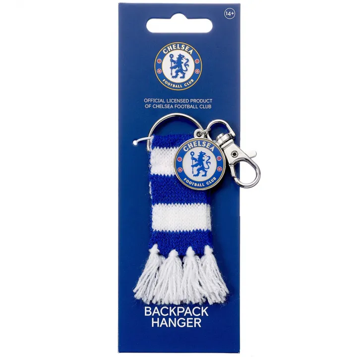 Chelsea FC Blue Bar Scarf Bag Charm – снимка 3
