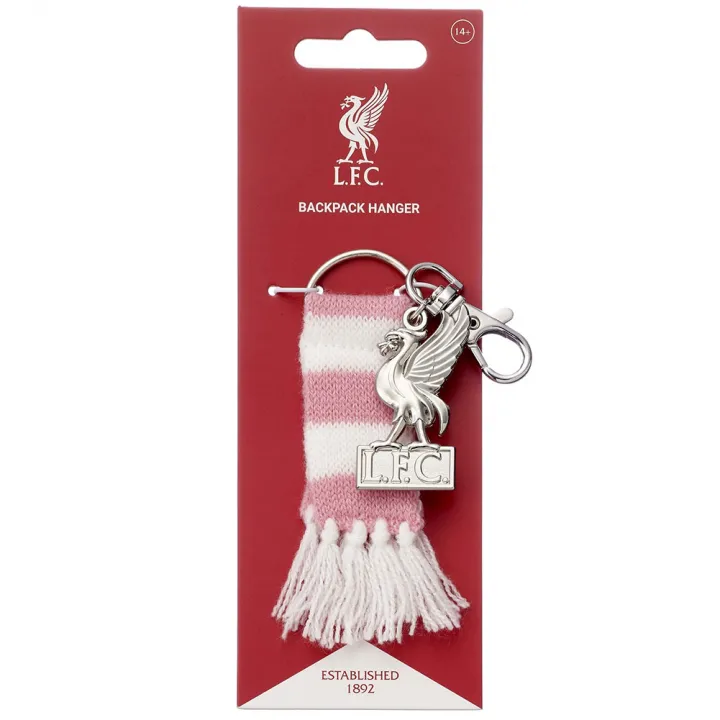 Liverpool FC талисман за чанта с розов шал – снимка 3