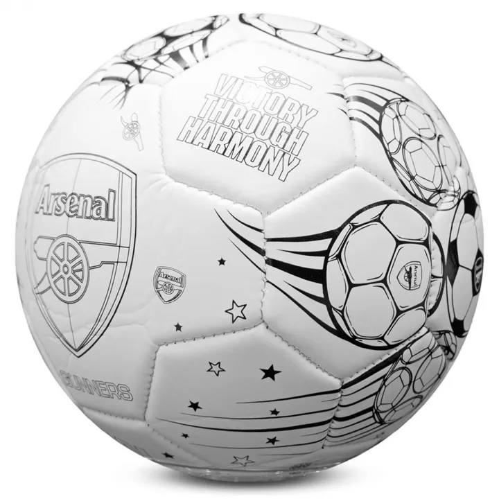 Arsenal FC фитболна топка за оцветяване – снимка 3