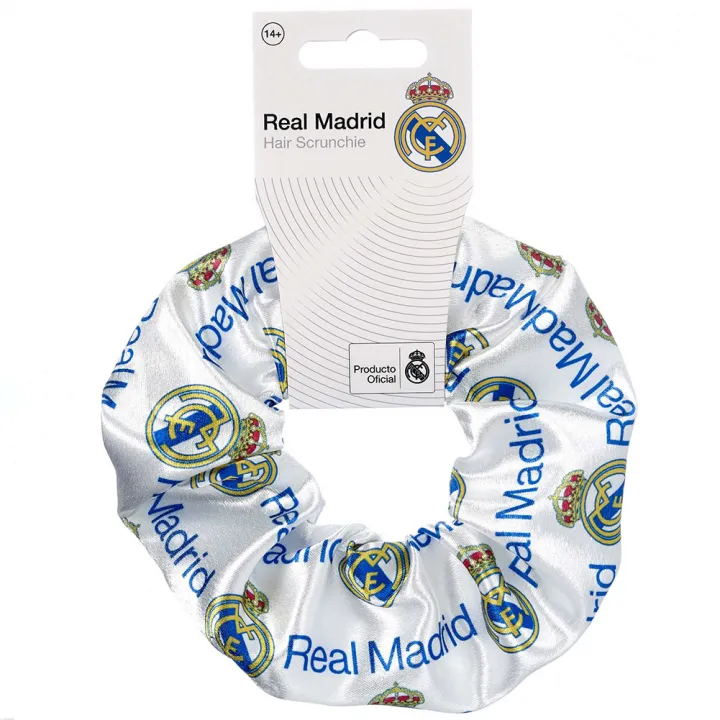 Real Madrid CF Crest Hair Scrunchie – снимка 2