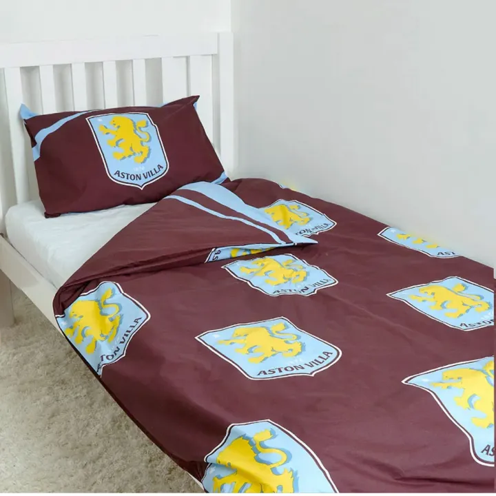 Aston Villa FC Single Duvet Set – снимка 2