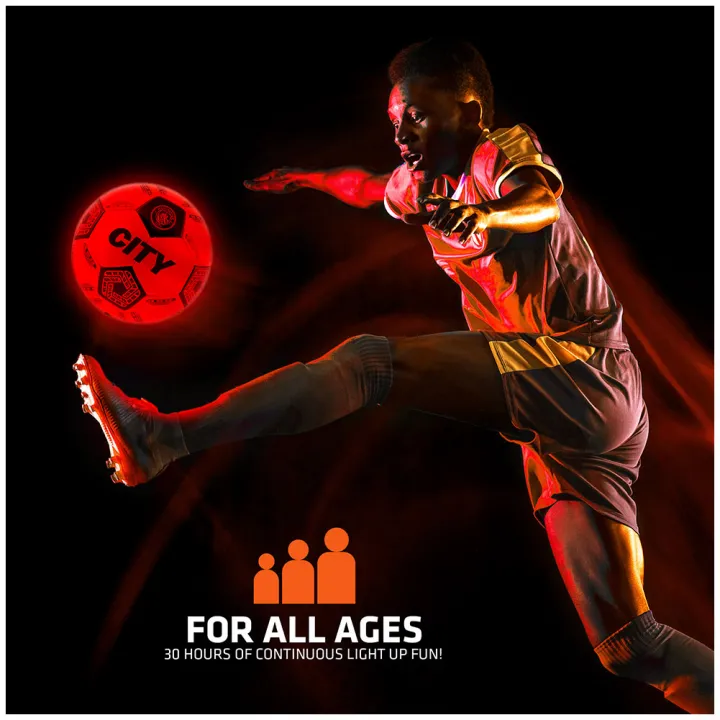 Manchester City FC LED Glow Football – снимка 6