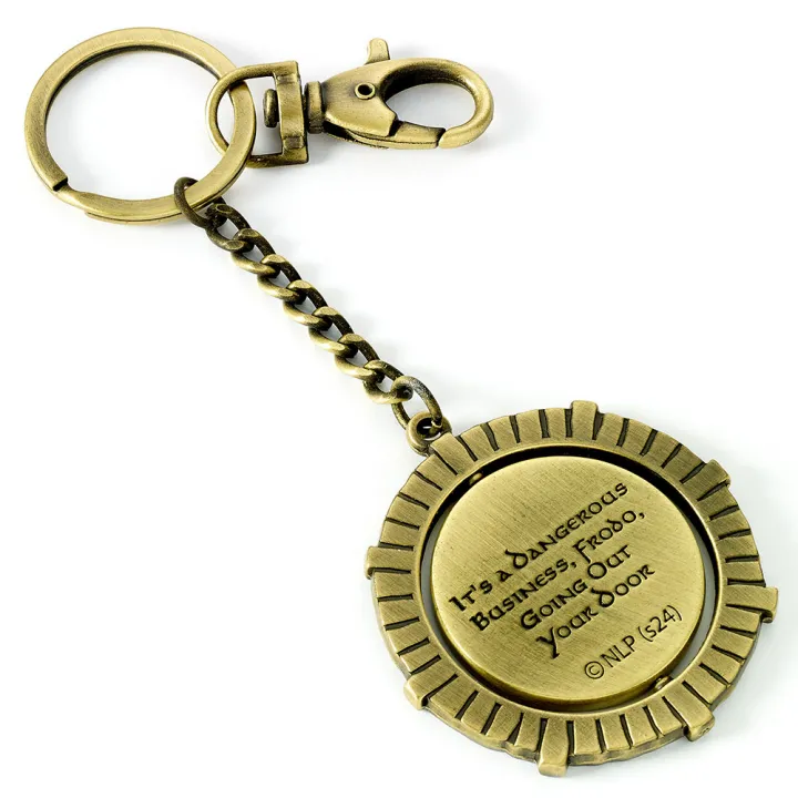 The Lord Of The Rings Hobbit Door Spinner Keyring – снимка 2