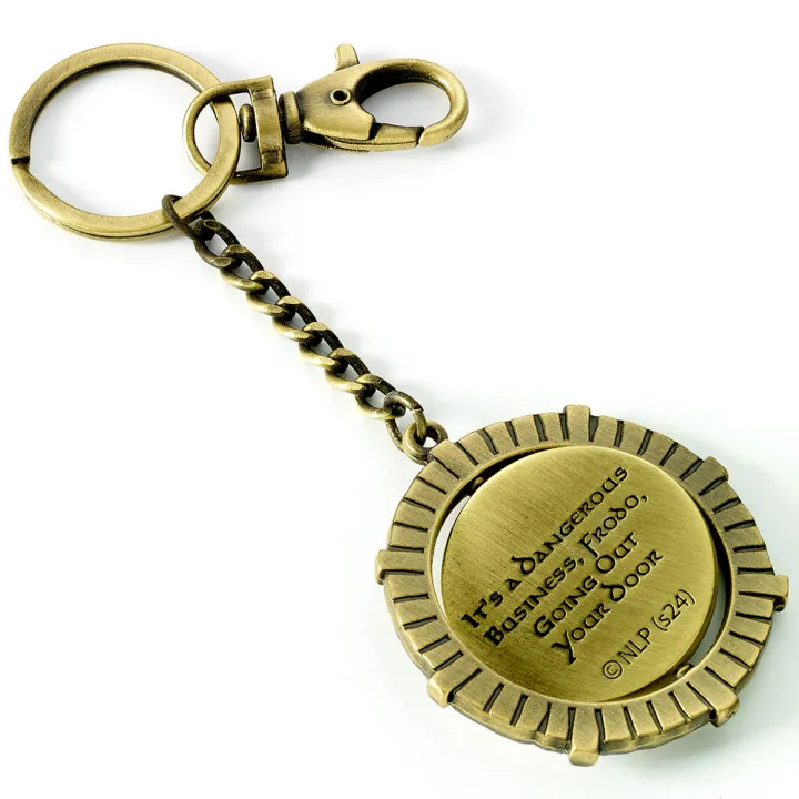 The Lord Of The Rings Hobbit Door Spinner Keyring – снимка 4