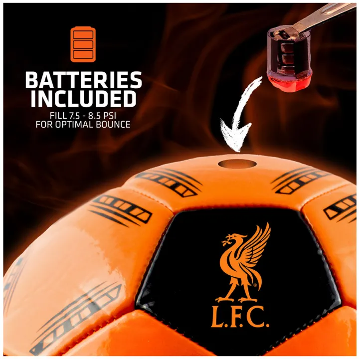 Liverpool FC светеща футболна топка LED – снимка 8