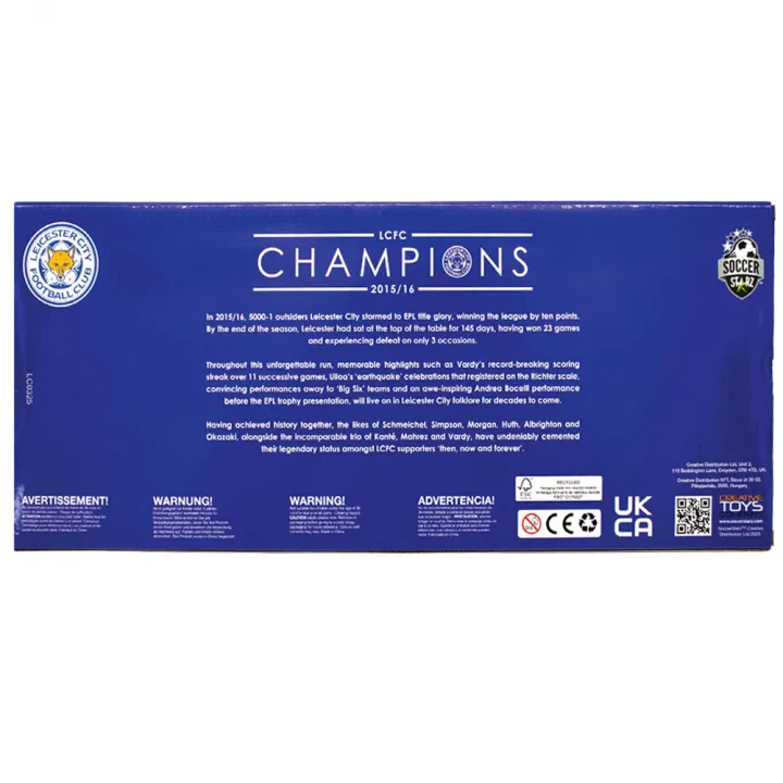 Leicester City FC SoccerStarz Premier League Winners Team Pack – снимка 3