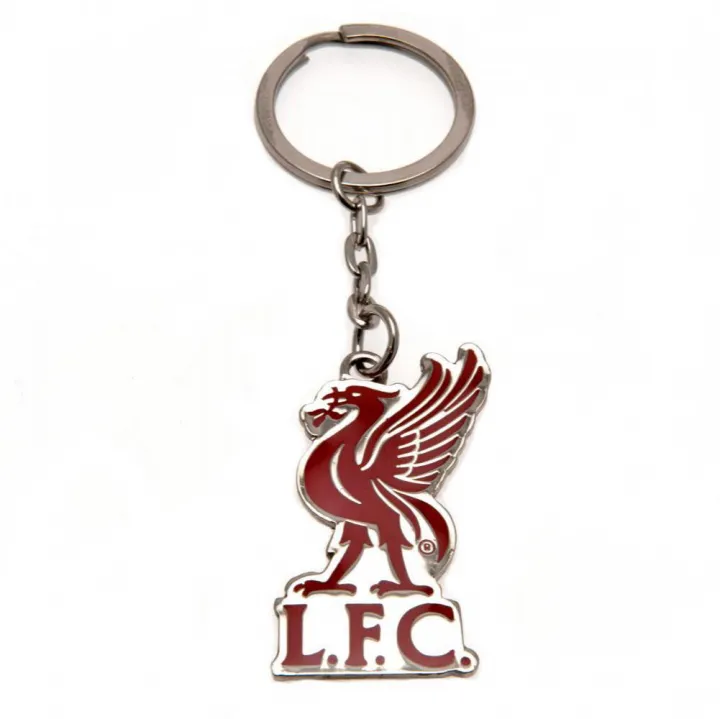 Liverpool FC комплект ключодържател и значка – снимка 2