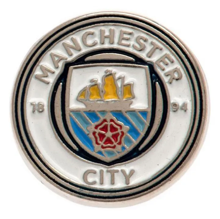 Manchester City FC комплект ключодържател и значка – снимка 3