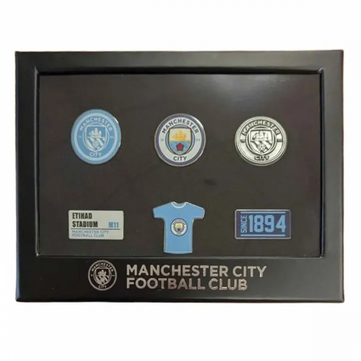 Manchester City FC комплект 6 значки – снимка 2