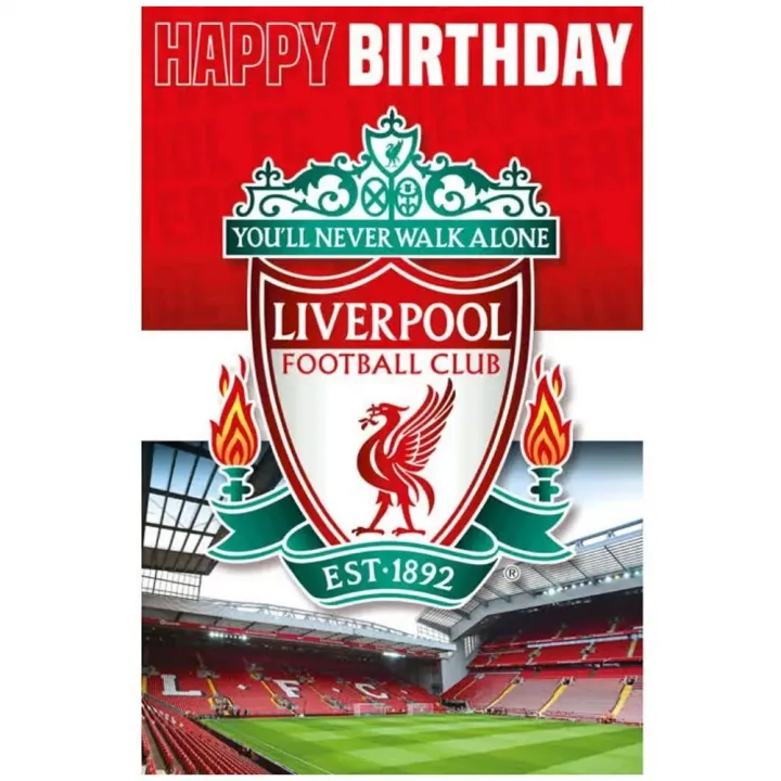 Liverpool FC картичка за рожден ден – снимка 2