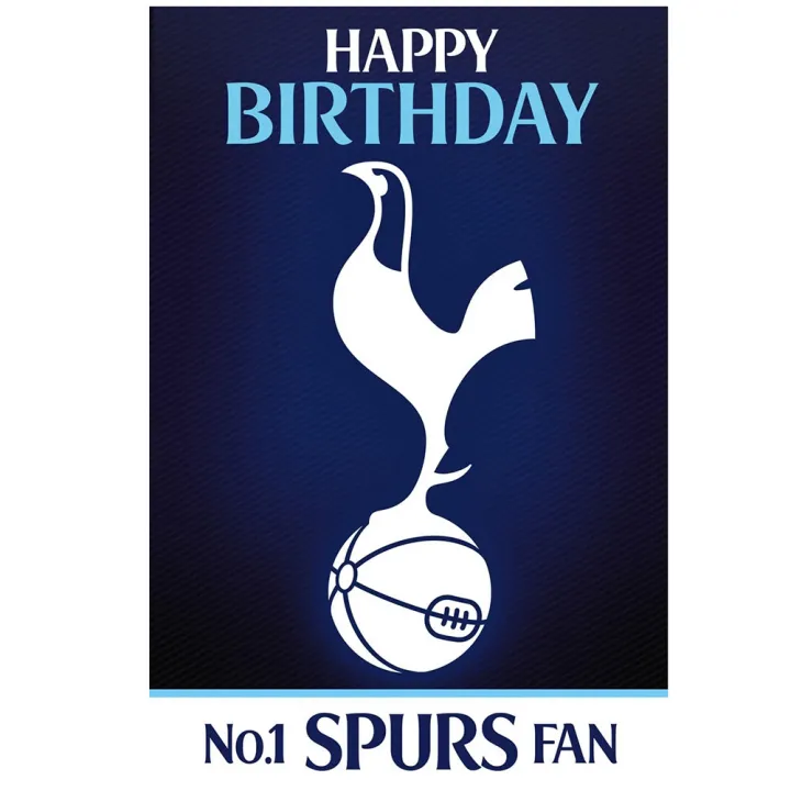 Tottenham Hotspur FC 3D Lenticular Birthday Card – снимка 2