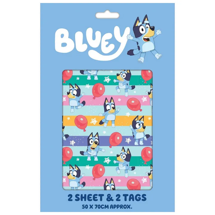 Bluey Balloon Gift Wrap – снимка 3