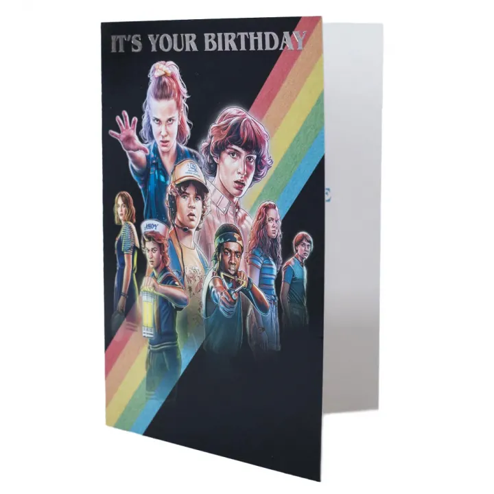 Stranger Things Birthday Card – снимка 2