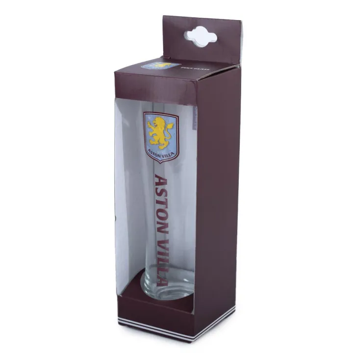 Aston Villa FC Tall Beer Glass – снимка 4