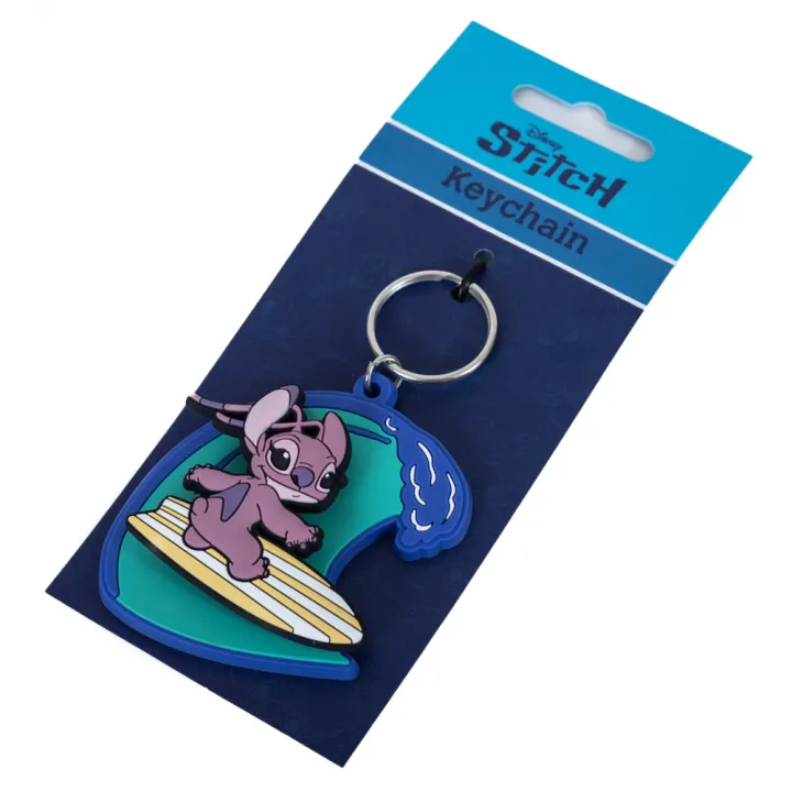 Lilo & Stitch Surfing Angel PVC Keyring – снимка 4