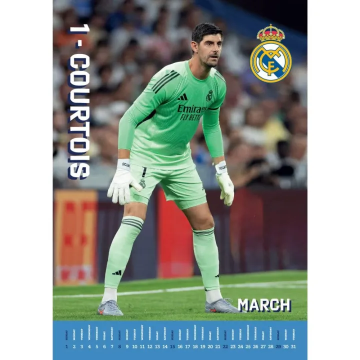 Real Madrid CF A3 календар 2026 – снимка 2