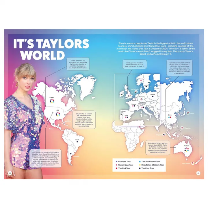 Taylor Swift годишник 2026 – снимка 3