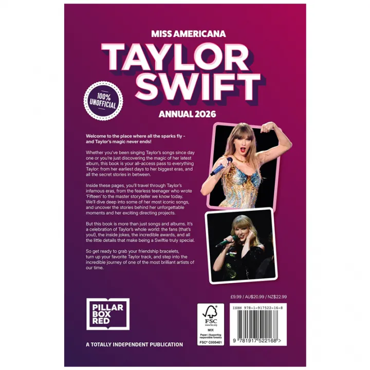 Taylor Swift годишник 2026 – снимка 4