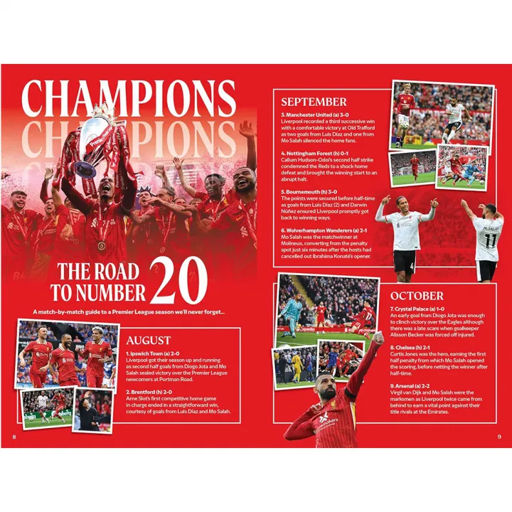 Liverpool FC годишник 2026 – снимка 3