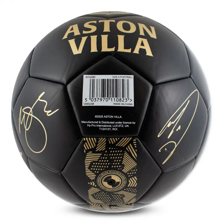 Aston Villa FC футболна топка Signature Gold – снимка 5