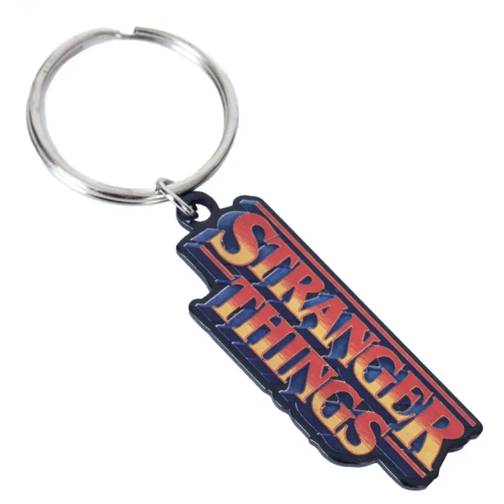Stranger Things Logo Metal Keyring – снимка 2