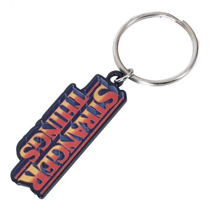Stranger Things Logo Metal Keyring – снимка 3