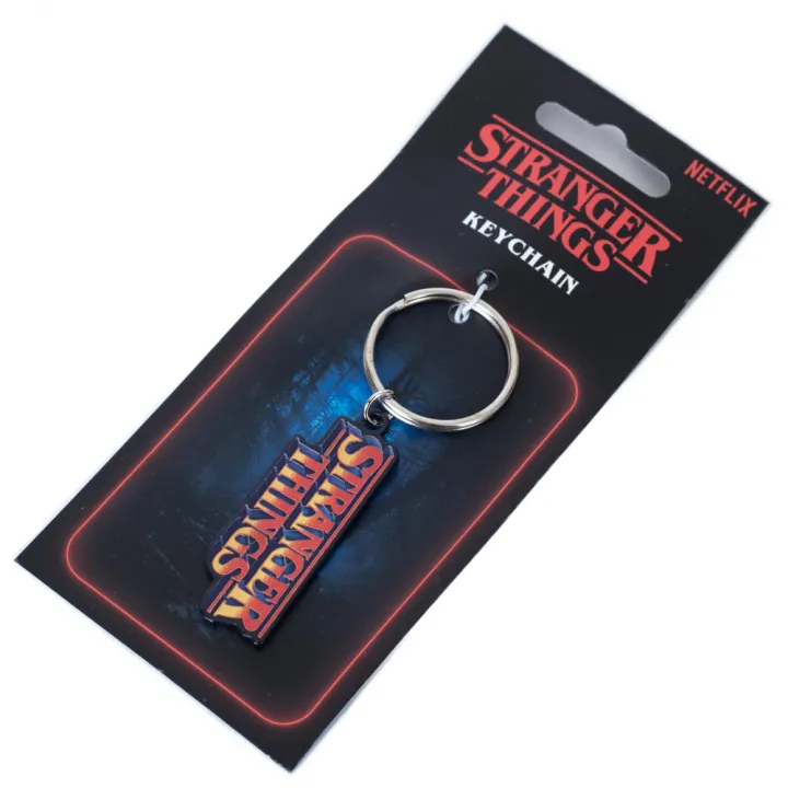 Stranger Things Logo Metal Keyring – снимка 4