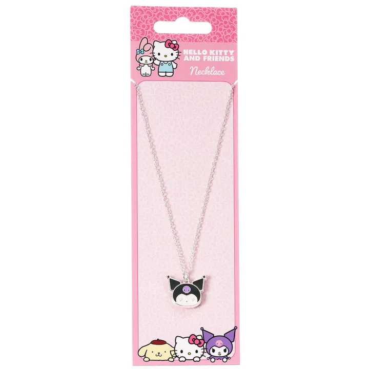 Kuromi Silver Plated Necklace – снимка 3