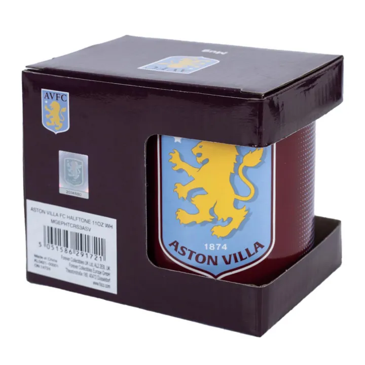 Aston Villa FC керамична чаша Halftone – снимка 4