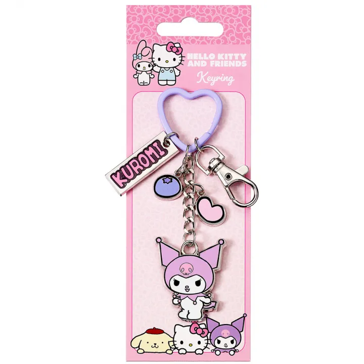 Kuromi Charm Keyring – снимка 3