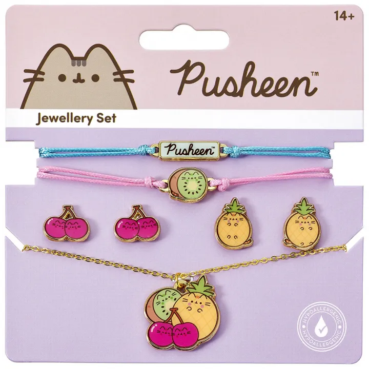 Pusheen комплект бижута – снимка 2