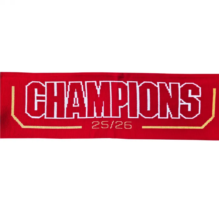 Arsenal FC шампионски плетен шал 25/26 г. – снимка 5
