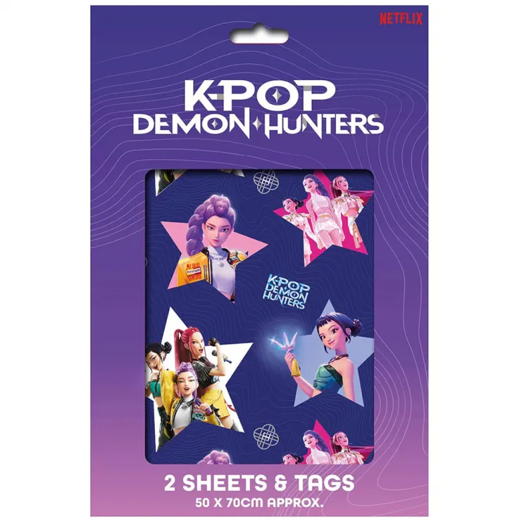 K-Pop Demon Hunters Gift Wrap – снимка 2