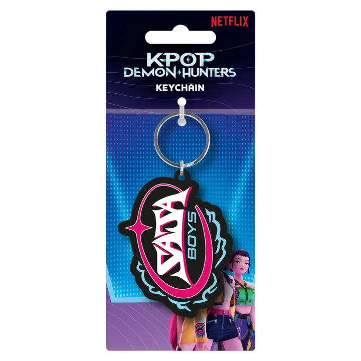 K-POP Demon Hunters Saja Boys PVC Keyring – снимка 2