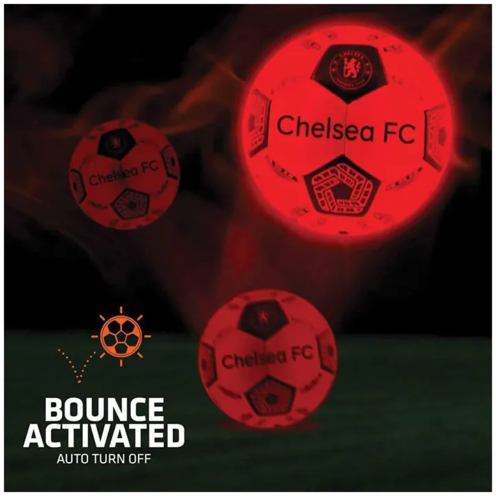 Chelsea FC светеща LED футболна топка – снимка 6