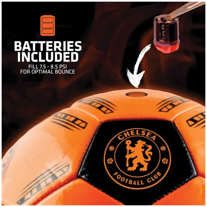 Chelsea FC светеща LED футболна топка – снимка 7