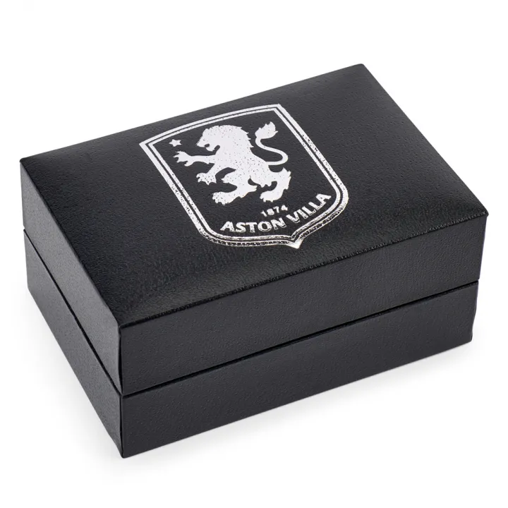 Aston Villa FC Silver Plated Formed Cufflinks – снимка 4
