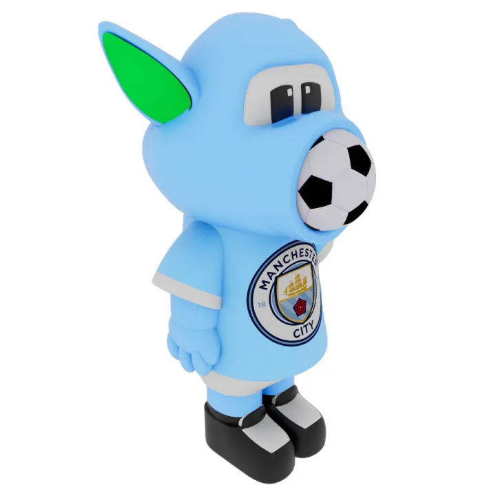Manchester City FC играчка изстрелвачка Squeeze Popper – снимка 2