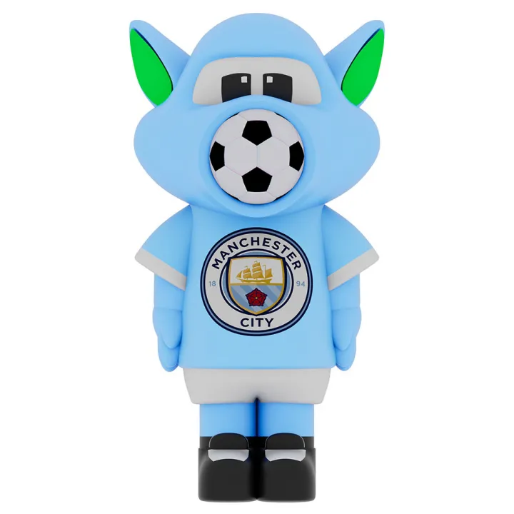 Manchester City FC играчка изстрелвачка Squeeze Popper – снимка 3