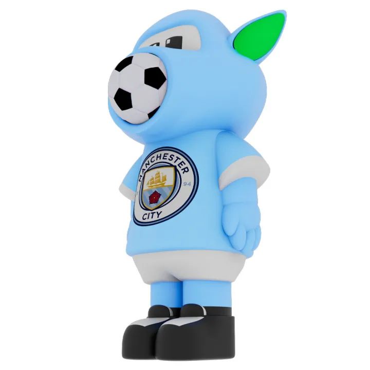 Manchester City FC играчка изстрелвачка Squeeze Popper – снимка 4