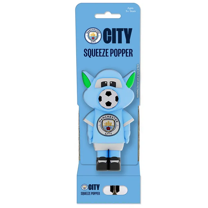 Manchester City FC играчка изстрелвачка Squeeze Popper – снимка 6