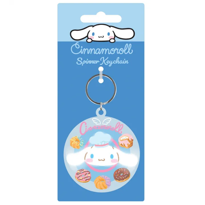 Cinnamoroll PVC Spinner Keyring – снимка 2