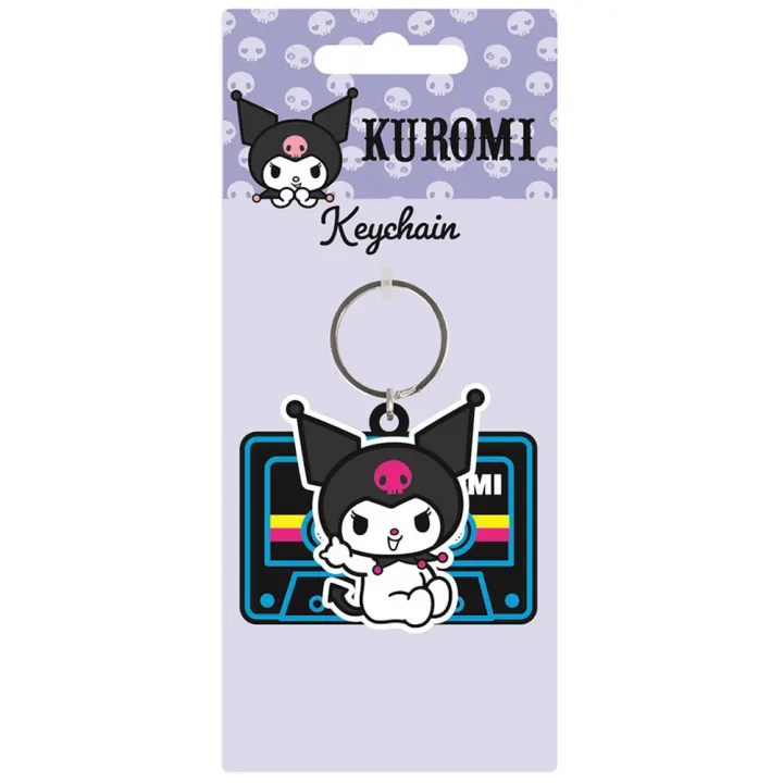 Kuromi PVC Spinner Keyring – снимка 2