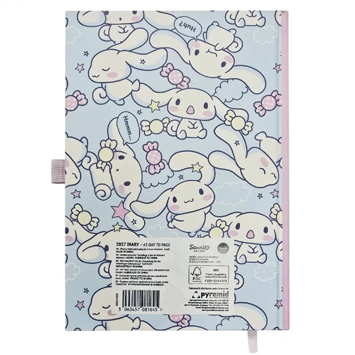 Cinnamoroll A5 дневник органайзер 2027 – снимка 4