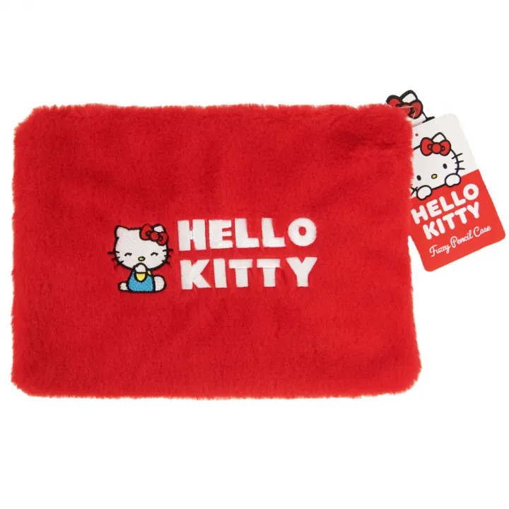 Hello Kitty плюшен несесер за моливи – снимка 2