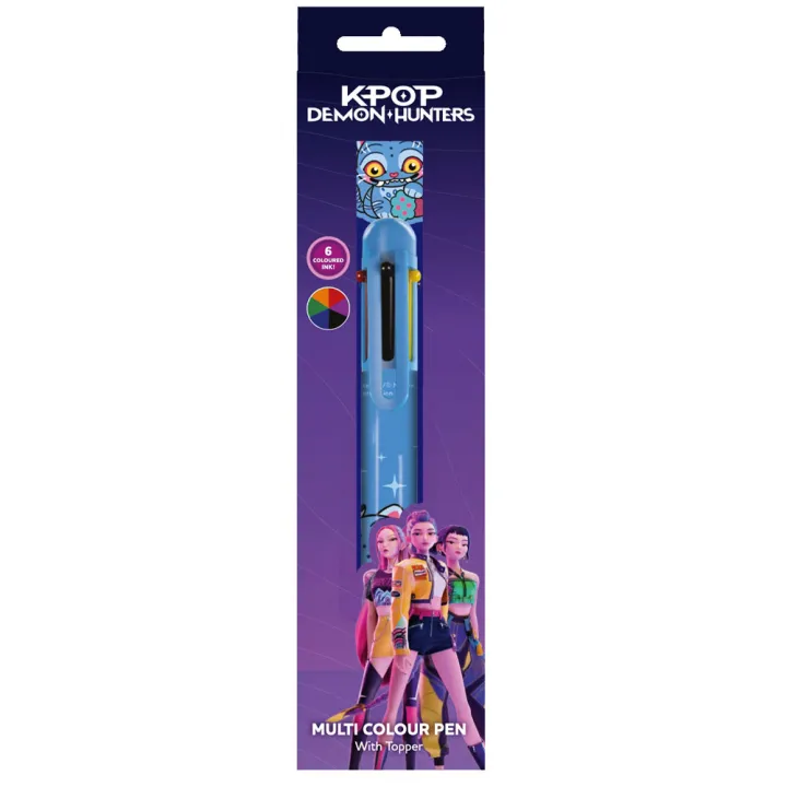 K-Pop Demon Hunters Multi Coloured Pen – снимка 2