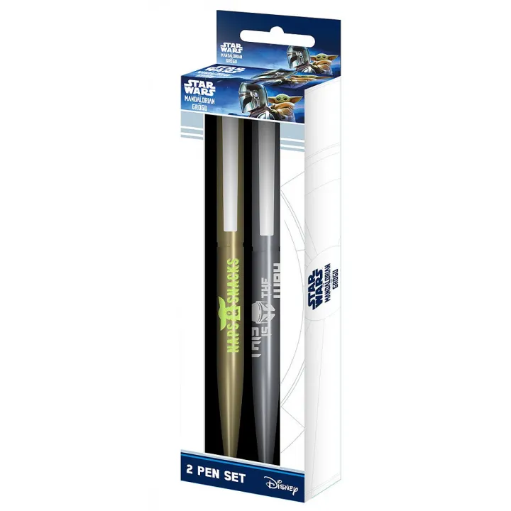 Star Wars: The Mandalorian 2pk Pen Set – снимка 2