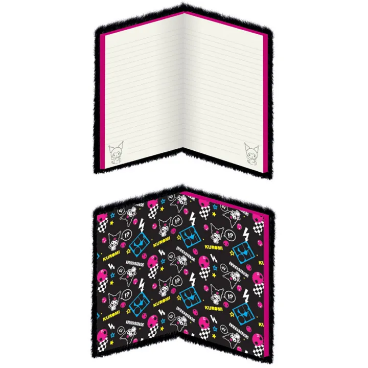 Kuromi Plush Notebook – снимка 2