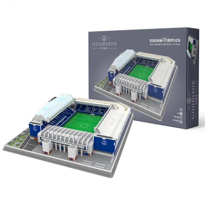 Everton FC Goodison Park възпоменателен 3D пъзел на стадиона – снимка 5